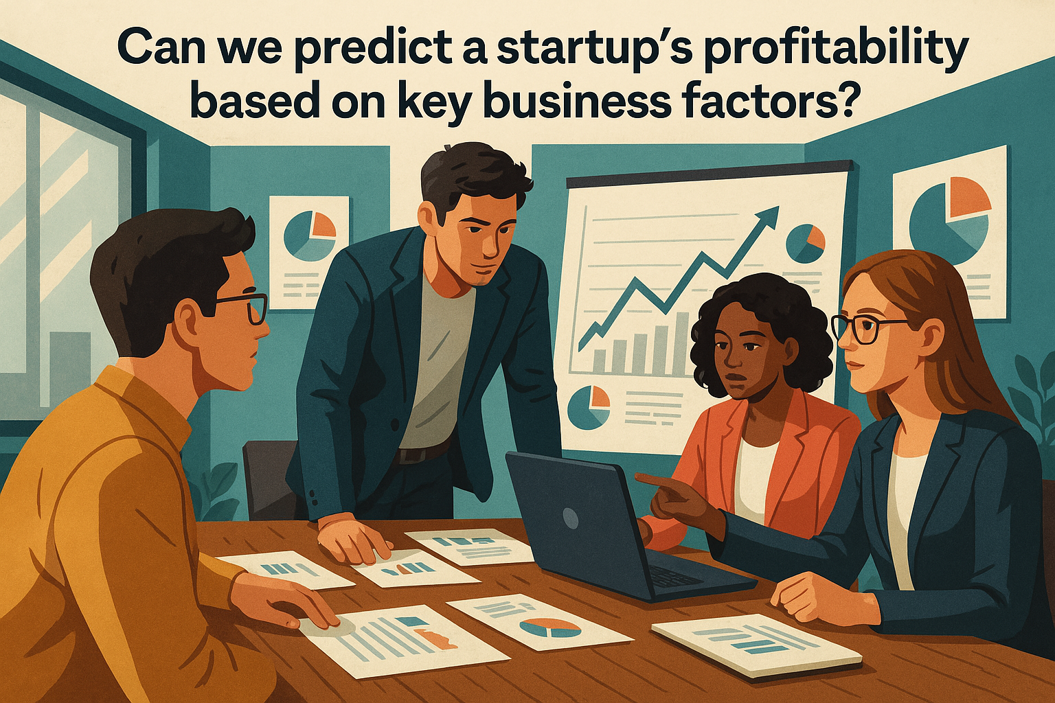 🚀 Can we predict a startup's profitability based on key business factors?